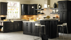 best black kitchen cabinets