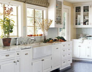 best countertop white cabinets