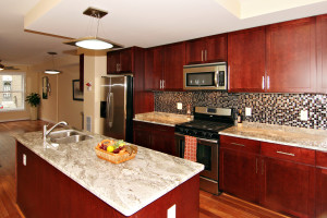 best dark cherry cabinets style