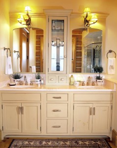 elegant bath cabinets