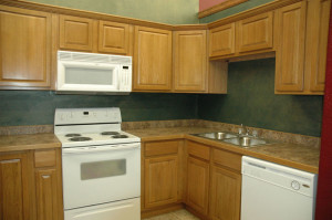 sturdy unfinished oak cabinets