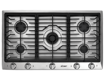 different Dacor cooktop parts